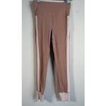 Athleta Elation Rib Trim 7/8 Tight Leggings Palermo Pink/Orchid Pink Women's XS Photo 4