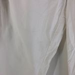 ZARA Womens Cargo Pants Wide Leg Cotton Pockets White L Photo 2