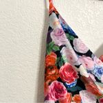 Mac Duggal NWT  Womens Dress Multicolor Floral Ruched Waist Asymmetrical Size 10 Photo 5