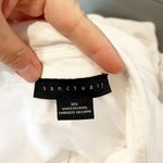 Sanctuary  Utility Long Sleeve Chest Pocket Tie-Front Button-Up Shirt White XS Photo 1