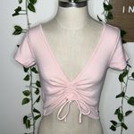 PacSun  Pink Cinch Top Photo 1