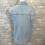 ZARA  Denim Snap Top/Vest Photo 5