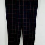 Ann Taylor  The Ankle In Curvy Mid‎ Rise Size 12 Petite Houndstooth Photo 0