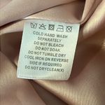 Meshki  ruched satin mini dress, spaghetti straps, bodycon, blush pink sz S Photo 11