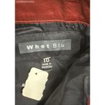 WhetBlu Burgandy/Red Vintage High Waisted Leather Pants Photo 7