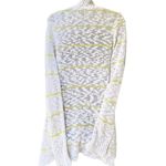 O'Neill O’Neill Open Knit Cardigan Loose Knit White Yellow Stripes Women’s S Beach Surf Photo 5