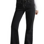 PacSun Jade Low Rise Bootcut Jeans Lace-Up Black NWT Size 31 Photo 0