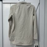 J. McLaughlin  Marisa Pullover Sweater XS Solid Oatmeal Scale Shawl Neck‎ NWT Photo 7