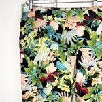 Avenue  Plus Size 24 Capri Pants Tropical Print‎ Green Floral High Rise 1523 Photo 4