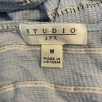 Women’s Baby Blue Blouse 3/4 Sleeves Size Medium Photo 4