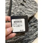 Halogen NEW $89 Womens XS Zip Up jacket Black Ivory Tweed Asymmetrical Photo 1