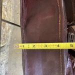 Women Vintage Leather Saddle ,Messenger Brown Leather Messenger Cross Body Bag Photo 2