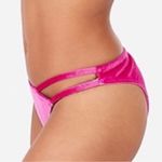 EXPRESS Hot Pink Velvet Bikini Bottom Photo 4
