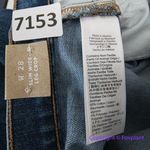 New! Madewelll Slim Wide-Leg Jeans in Crownridge Wash: Raw-Hem Edition, size 28 Photo 14
