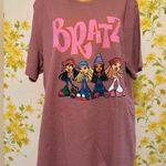 NWOT Bratz Graffiti short sleeve oversized T shirt size XL Size M Photo 3