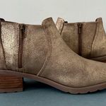 REEF  Voyage Gold Metallic Low LX Ankle Boots Photo 2