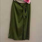 Ro & De  Olive Green Skirt Set Photo 1