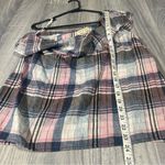 Cloth & Stone  Plaid One-Shoulder Top; Medium Photo 3