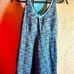 Blue Patterned Athleisure Sleeveless Dress by MPG EUC, great 4 tennis/pickleball Photo 0