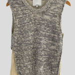3.1 Phillip Lim Phillip Lim Size M Layered Sweater Vest Top Size Gray Beige Academia Preppy NWT Photo 0