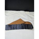 Punk Belt Womens Black Leather Elastic Studded Size M SKU 6508 Size M Photo 1