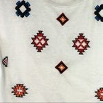 ZARA , Trafaluc - Embroidered White Tee - Small Photo 1