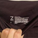 Zella Z by Eggplant Purple Flare Crop Leggings size Medium Photo 4