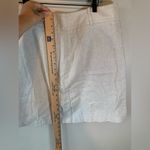 Loft Factory NWT silver sparkle linen blend skirt size 16 Photo 8