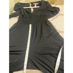 Hutch Anthropologie  black jersey knit wide-leg V-neck smocked jumpsuit, size M Photo 12