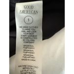 Good American  Black Sleeveless Bodycon Midi Dress Size 1 Fitted Casual Photo 5