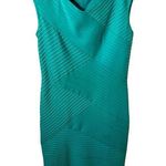 London Times  turquoise bodycon midi dress in size 12. Great for travel! Photo 0