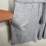 AnyBody Loungewear Romper Women’s Size Medium Heather Gray Surplice Comfy Photo 2