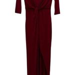 Lovers + Friends  Sundance Maxi Dress in Wine Size Small Photo 0