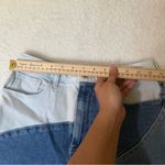 Hollister  Ultra High Rise Patchwork Denim Shorts Photo 3