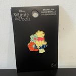 Lounge Fly  Disney Winnie the Pooh Floral Enamel Pin Photo 1