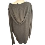 Athleta Dark Gray Long Sleeve Pull Over with Hood Small Photo 2