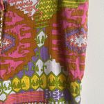 Trina Turk  100% Cotton Bermuda Shorts Groovy Colorful Made in USA Photo 2