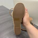 BP Beige Cohan Espadrille Wedge Strappy Sandal Size 6.5 Photo 4