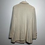 St. John  Basics Santana Knit Cardigan Pockets Blazer Button Front Ivory 10 Photo 5
