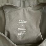 Girlfriend Collective  Black Paloma Racerback Bra Size Small Photo 3