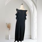 A New Day Black Maxi Dress with Slit Photo 3