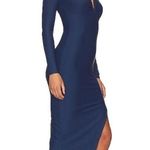Alix NYC NWT  Parke Midi Dress in Midnight Photo 1