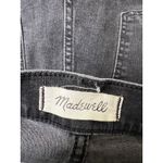 Madewell  Jeans Womens 29 Washed Black Cali Denim Boot Button Fly Cropped 26” Photo 1