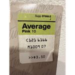 Vintage JCPenney Sandalfoot Pink 10 Sheer Caress Control Top Average 1 Pair Photo 2