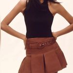 Anthropologie NWT Maeve Belted Skort Size 8 Photo 2