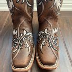 Corral boots NIB CORRAL WOMEN'S 7 M TOBACCO EMBROIDERY SQUARE TOE WESTERN BOOTS - C3900 Photo 4
