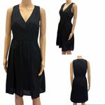 Converse  One Star Black Cotton Sleeveless V Neck Dress Womens Medium Photo 1