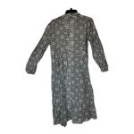 Torrid  size 00 medium large kimono open front gingham daisy cardigan black new Photo 3