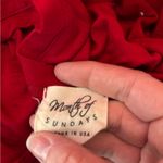 Sundays  Red Festive Long Sleeve Tee Photo 1