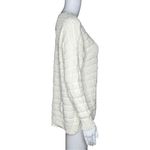 Marled Reunited Clothing Sweater Womens Medium Ivory Chunky Knit Neutral Minimal Photo 1